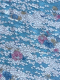 7292: 1980s Japan Kimono SIlk, close2