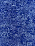 7293: 1960s Japanese Kimono Silk, close