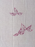7302:1980s Japanese Kimono Fabic, close1