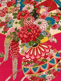 7305: 1930s Japan Kimono Silk,close2