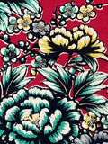 7340:1930s Japan kimono silk, close2