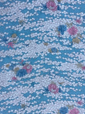 7345:1980s Japanese Kimono Silk,close1