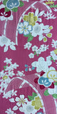 7353: 1950s Japan Kimono Silk, 56inches