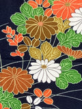 73622: 1980s Japan Kimono Silk, close2