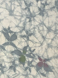 7364:1960s Japanese Kimono Chirimen Silk Fabric, Piece 50" (AraiHari)
