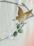 7436: 1990s Japanese Chirimen Silk, close2