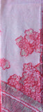 6486: 1960s Silk Shibori, long view 3/4