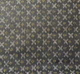 6687: 1930s Japanese Tsumugi Silk, close1