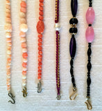 HH-JWLRY-1001: Jewelry Type Haori-Himo: 6 Pieces Vintage