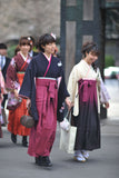 210-HAKAMA-2401: Vintage Japanese Woman's Hakama, by Garment